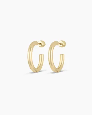 14k Gold Carter Hoops