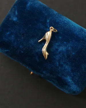 14k Gold High Heel Charm