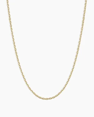 14k Gold Mini Link Necklace