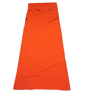 180*210cm orange Household anti dirty sleeping bag, portable liner, ultra-light hotel travel sleeping bag AZ21658