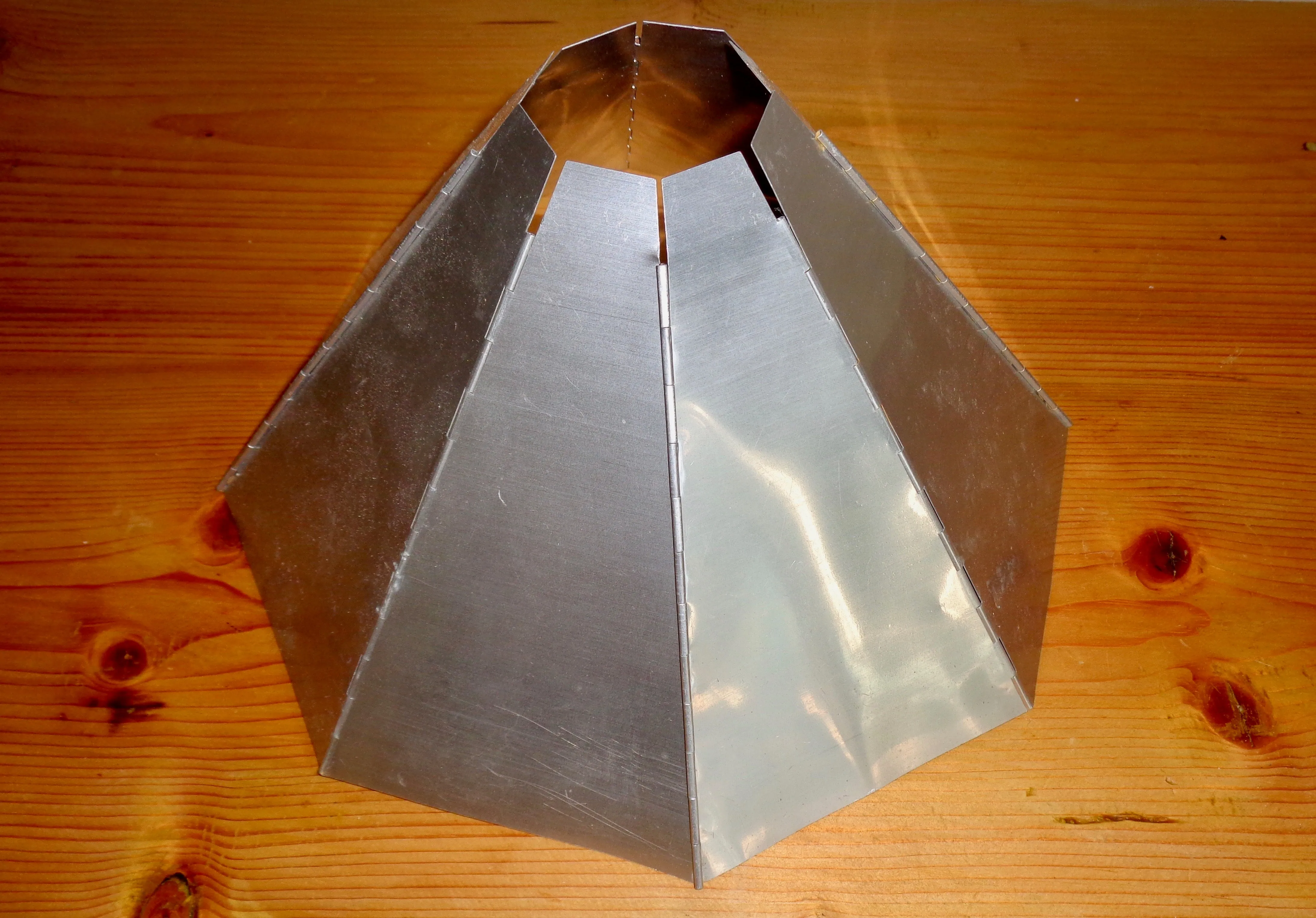 1940s Octagonal Selo Photographic Foldable Reflector Light Shade