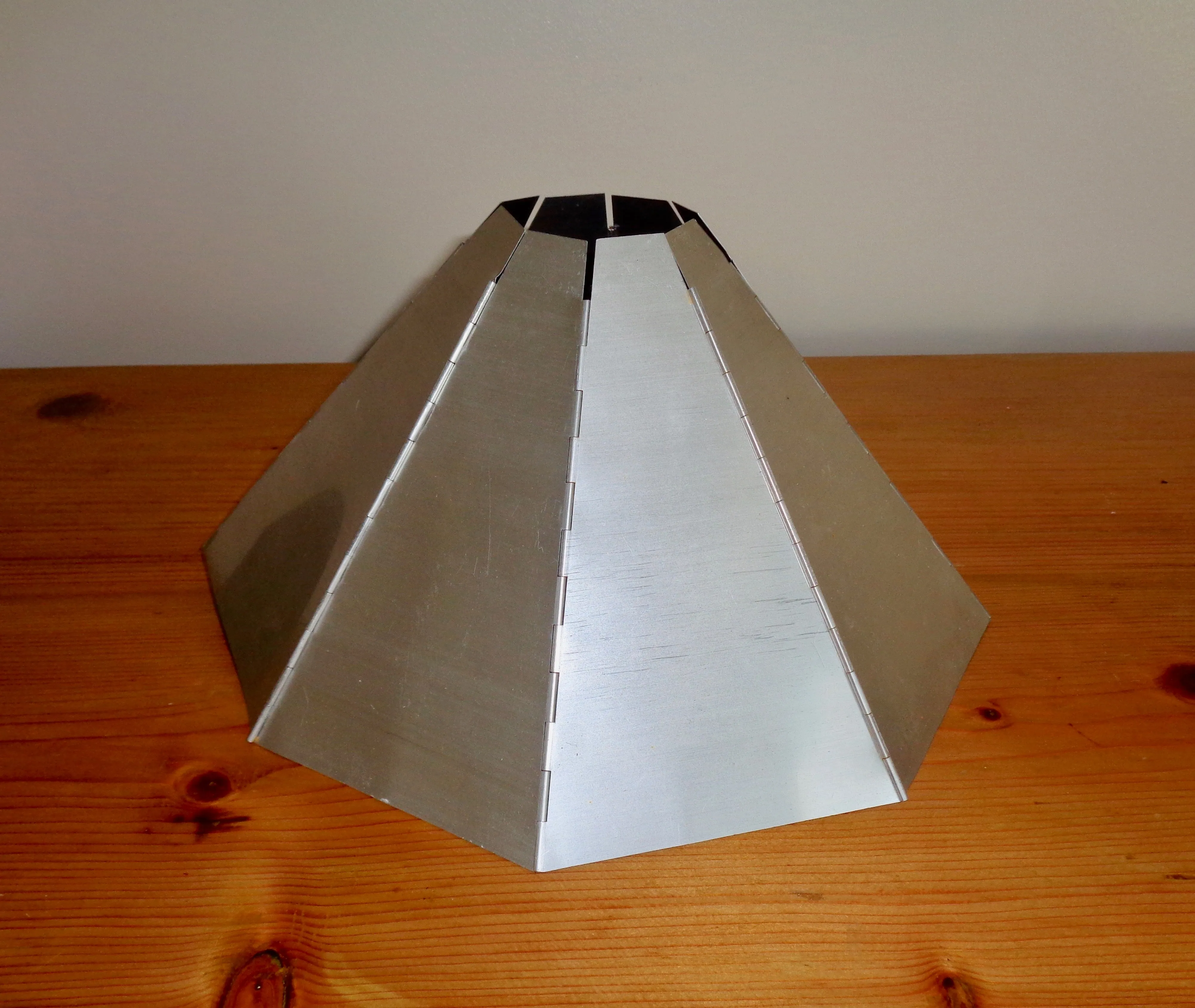 1940s Octagonal Selo Photographic Foldable Reflector Light Shade