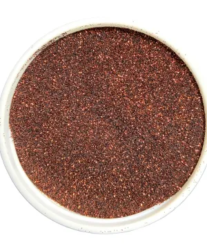 6x6x6 brown fine glitter