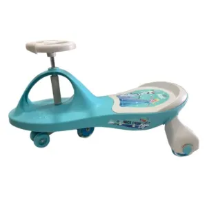 All In Baby Swing Car Bl Princess Wheel Lgt Kids Outdoor Blue Msc19-40 6859