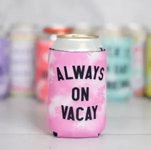 Always on Vacay Can Cooler