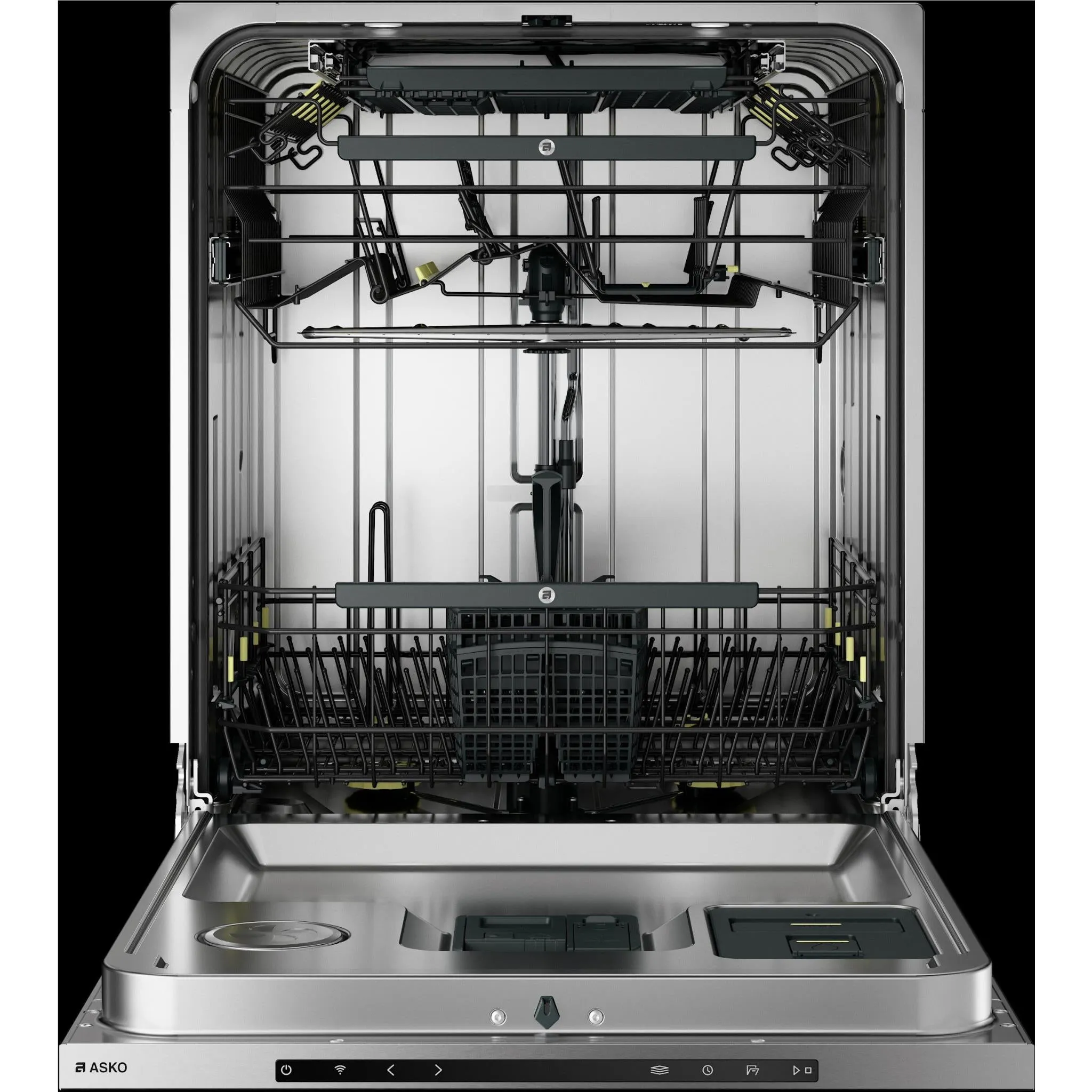 ASKO DBI766IQ.S.AU 16-Place Setting Built-In Style Dishwasher XXL (Stainless Steel)