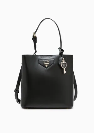 Astraea M Bucket Bag Black