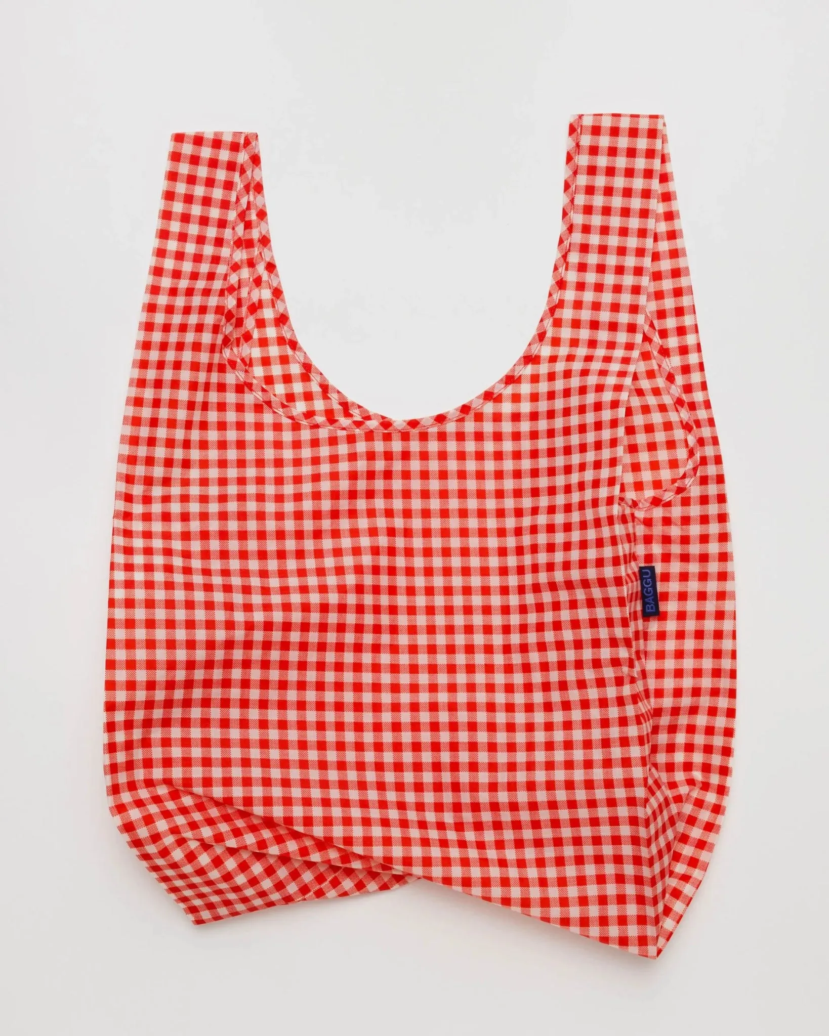 BAGGU Standard Bag - Red Gingham