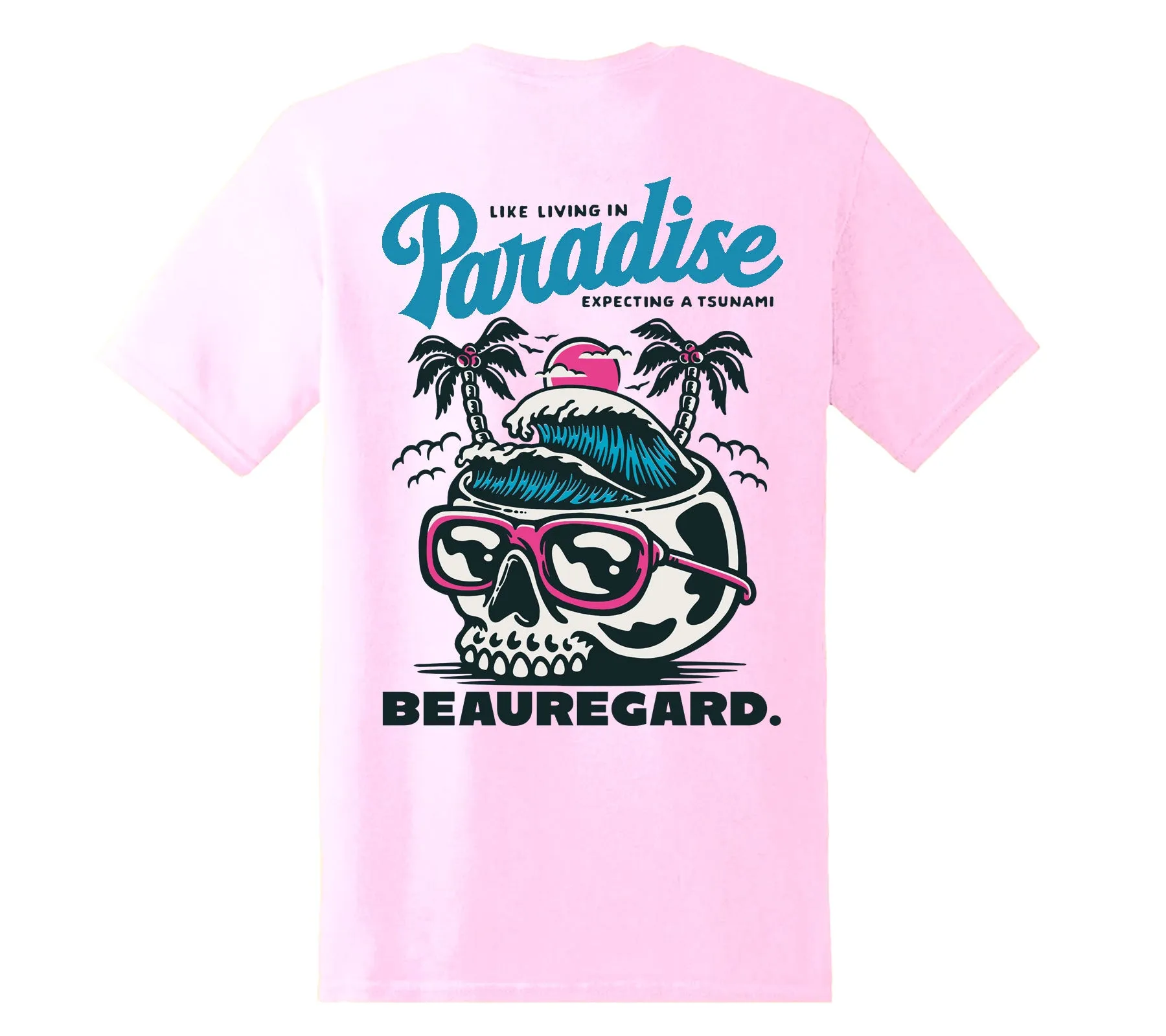 beauregard. "Tsunami" Short Sleeve | Light Pink