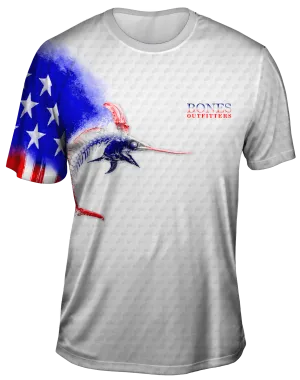 Billfish Stars & Stripes Short Sleeve