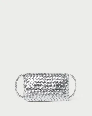 Billie Silver Leather Shoulder Bag