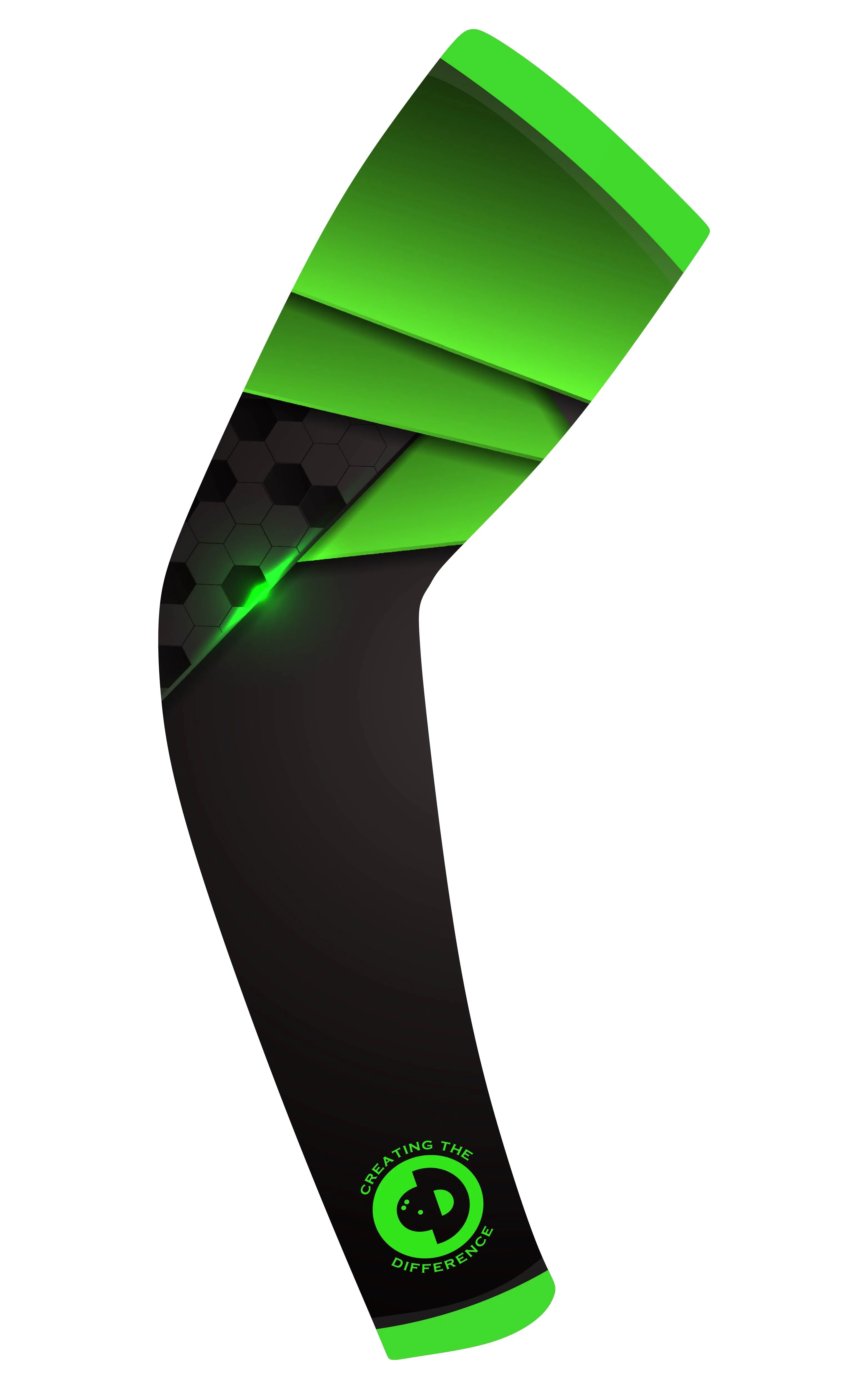 Black Green Hex Strike Sleeve