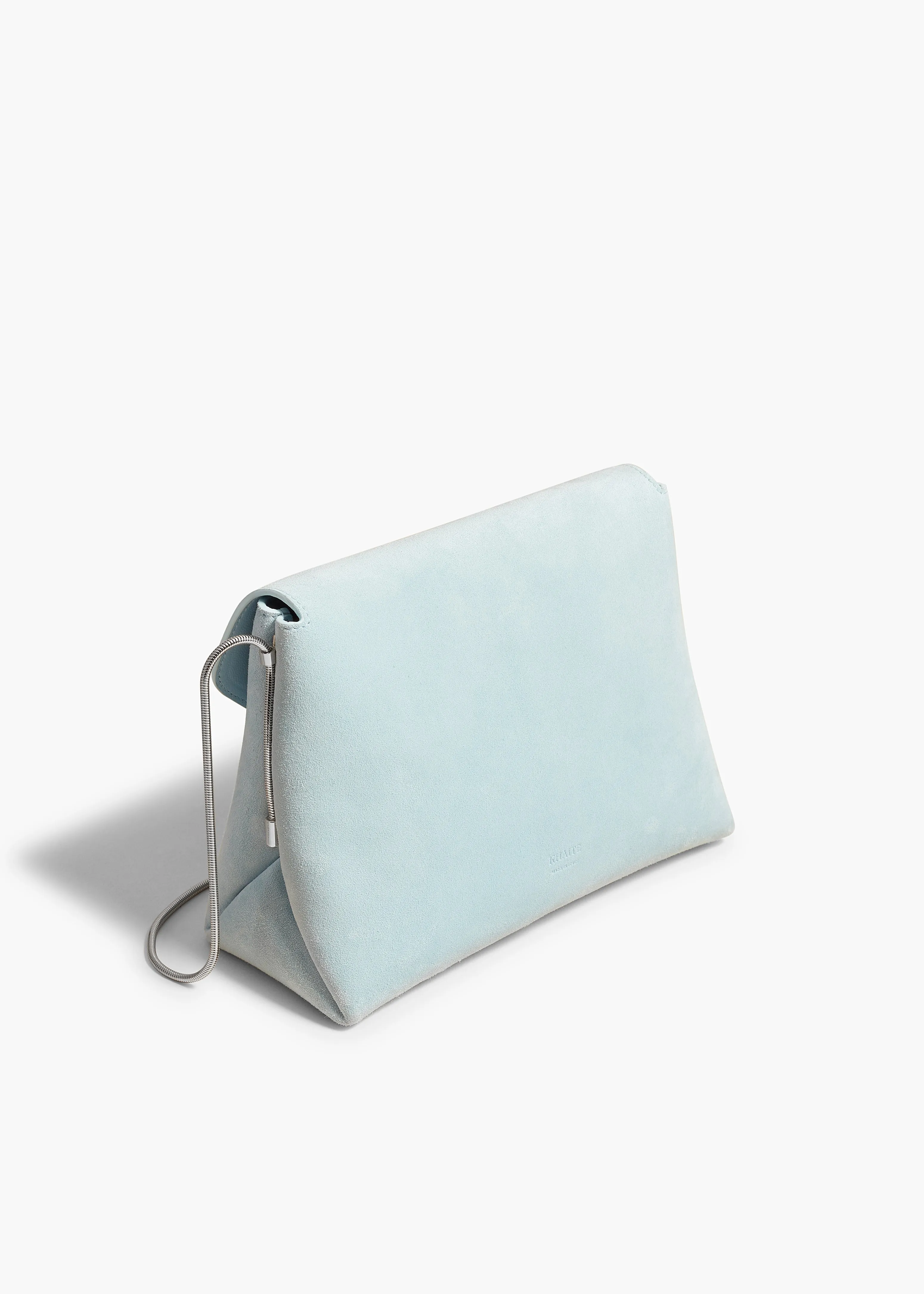 Bobbi Bag in Baby Blue Suede