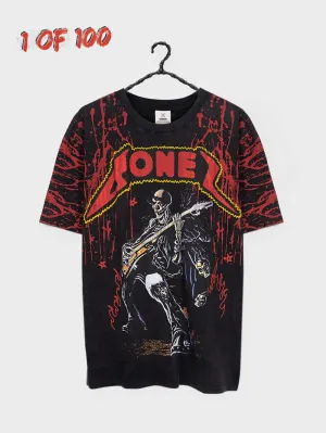 Bones Blood Tee 1/100 - Washed Black