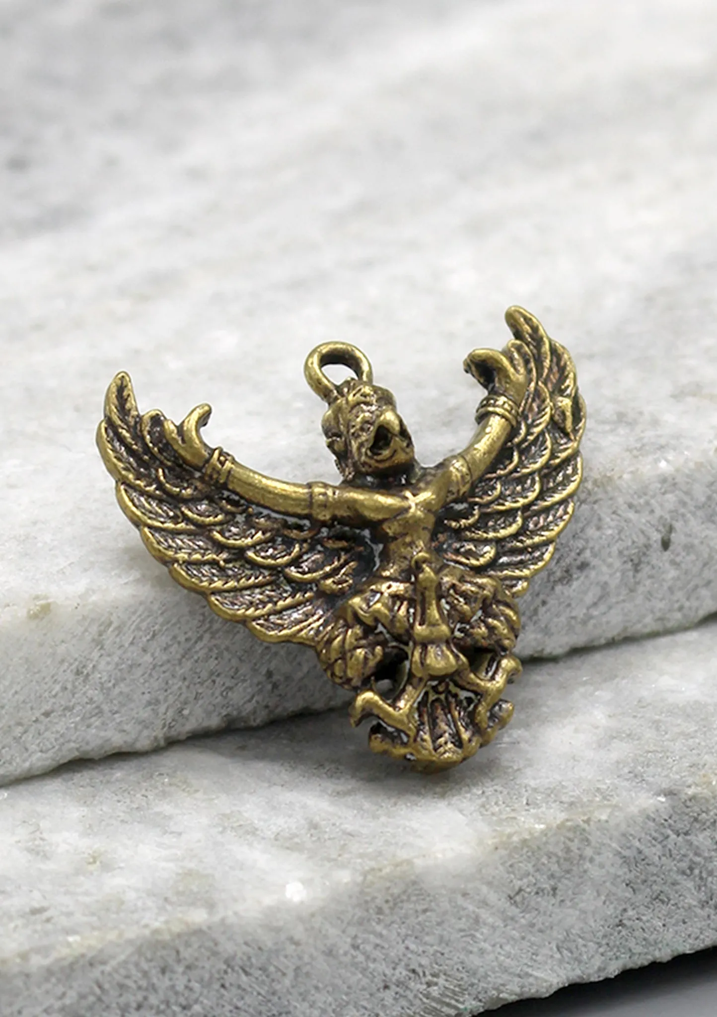 Brass Garuda Mini Pendant