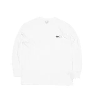 BSBRT SIMPLE LOGO LONG SLEEVE WHITE