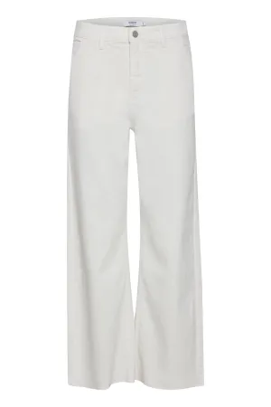 b.yuong Pantalone a vita alta Kato Bylydia Cropped Jeans 20812692 114800 bianco