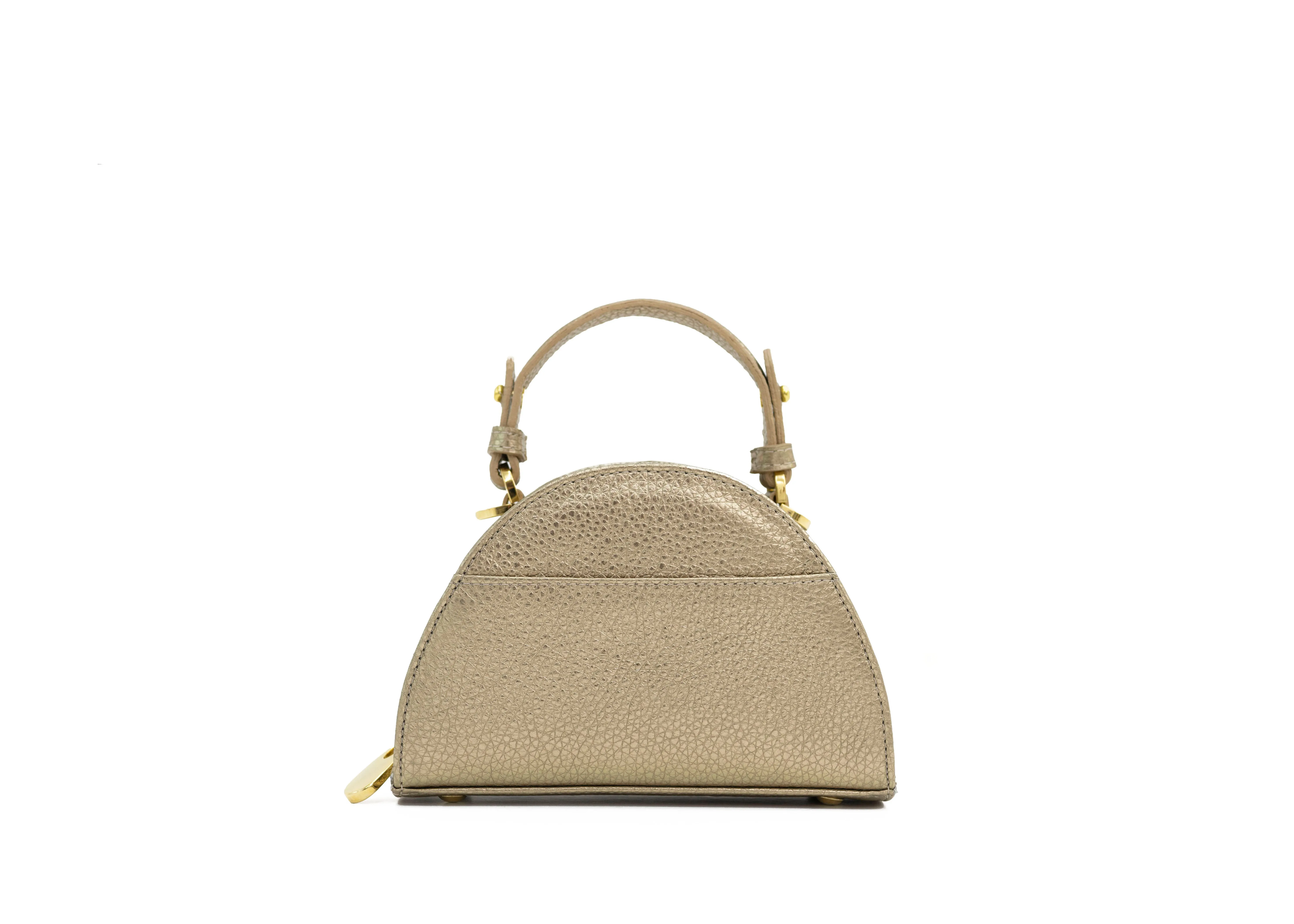 Champagne Mini Jenna Taco Bag