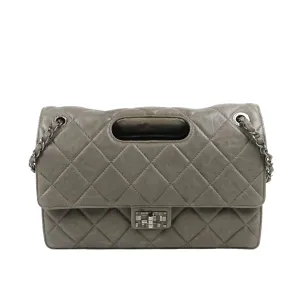 Chanel Take Away Flap Bag Grey