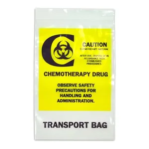 Chemo Drug Transport Bag Elkay® Plastics Clear Bag LDPE 12 X 15 Inch - Elkay Plastics  Mfr# F41215CTB