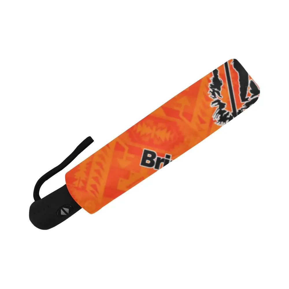 Chiefs Mountain Orange Bring Them Home Auto-Foldable Umbrella