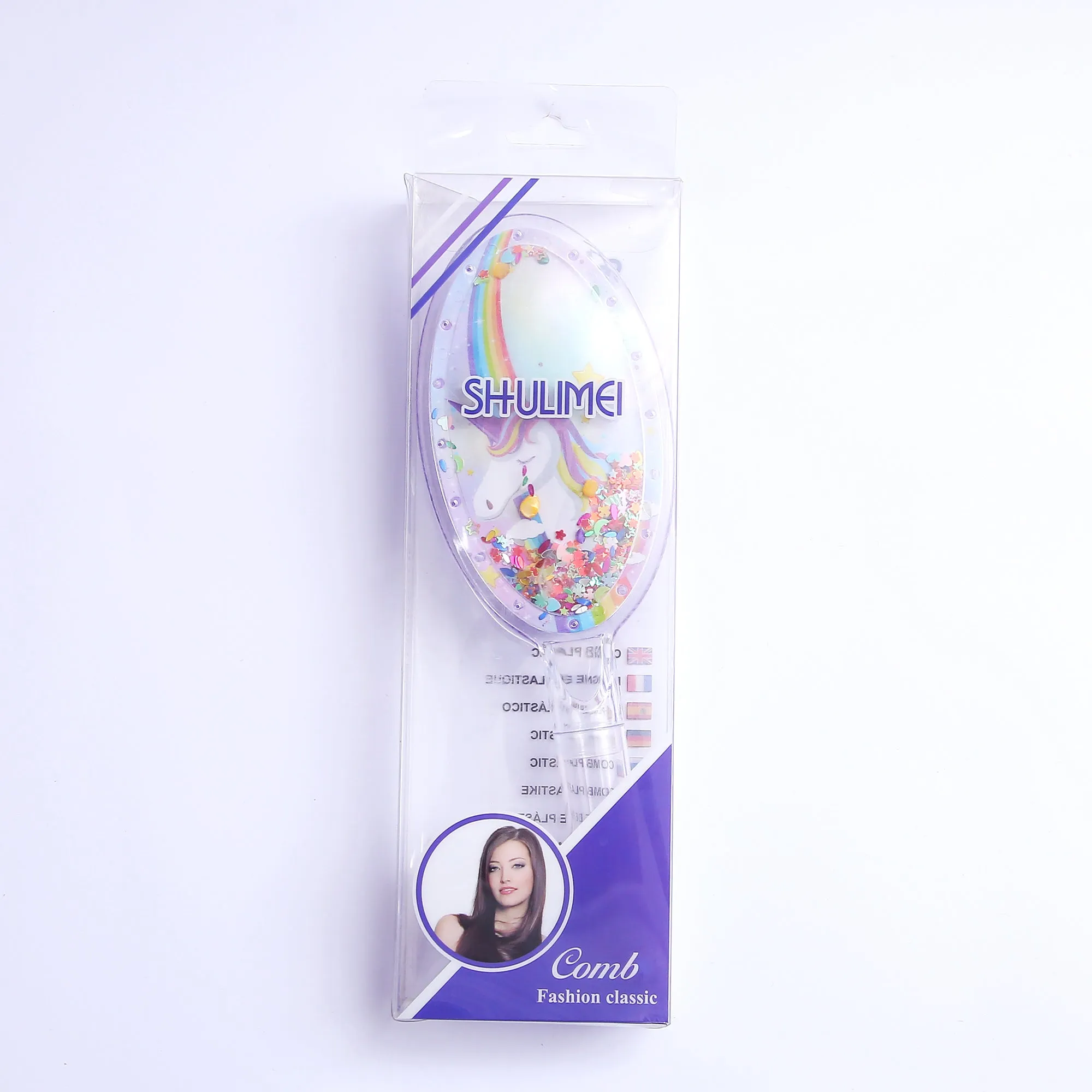 CHINA PURSE HAIR BRUSH cx11023