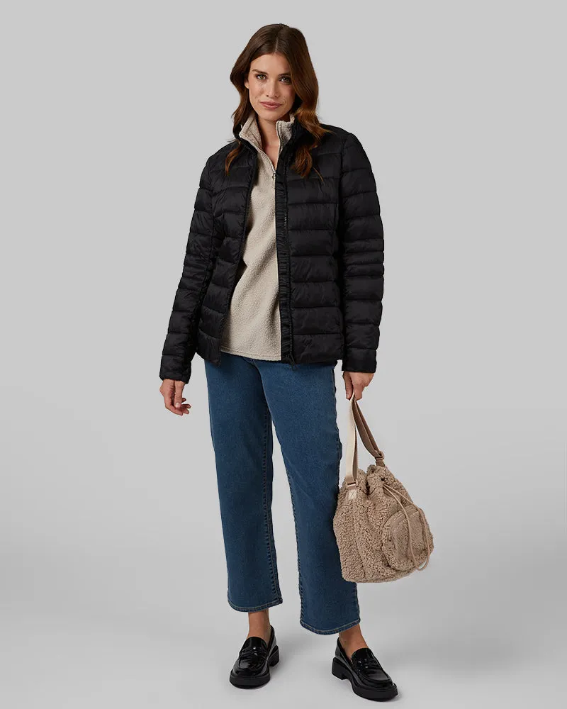 COZY SHERPA BUCKET BAG