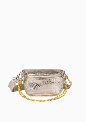 Crossbody Metallic Bag_Champagne