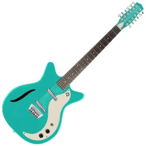 Danelectro Vintage 12 String Guitar ~ Dark Aqua