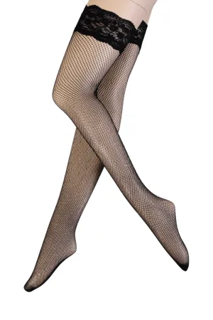 DIAMOND fishnet stockings with sparkling stones