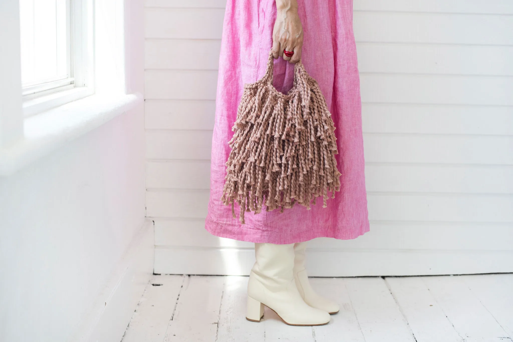 DIY Kit - Mini Market Fringe Bag - Big Cotton