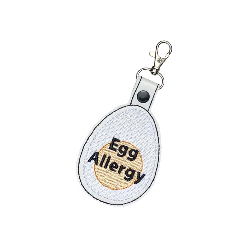 Egg Allergy Bag Tag - Boiled