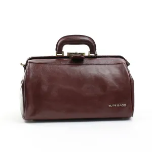 Elite Traditional Medical Bag - Brown Leather - Clearance