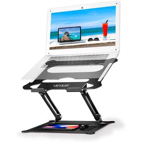 Ergonomic Laptop Stand Riser with Heat Vent Angle and Height