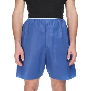 Exam Shorts Large Blue SMS Adult Disposable - McKesson Brand Mfr# 16-1102