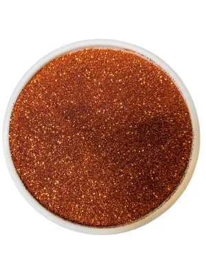 Fall harvest orange fine glitter