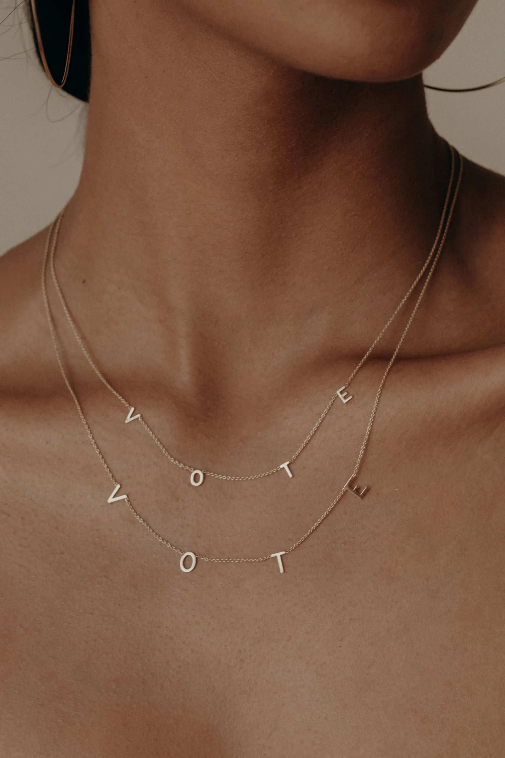 Fine Vote Necklace