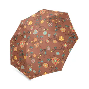 Fire Bloom Shade Foldable Umbrella