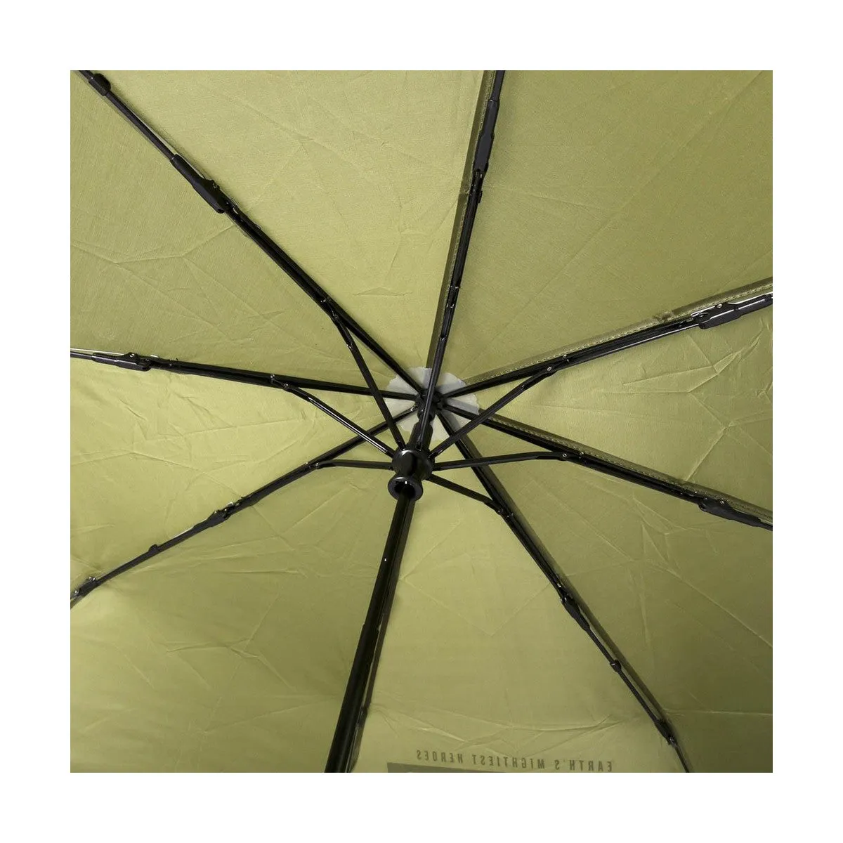 Foldable Umbrella Marvel Green 53 cm (Ø 97 cm)