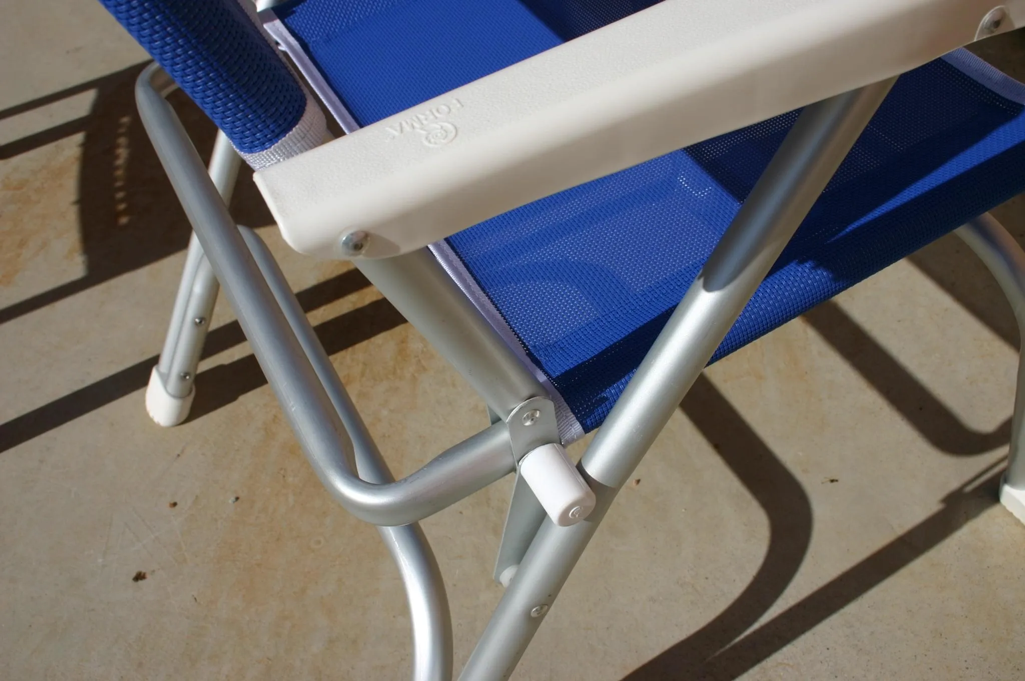 Folding Aluminum Outdoor Chair Textilene 'CLASSIC-PA160