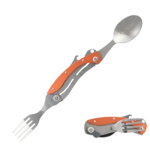 Folding Knife, Spoon and Fork