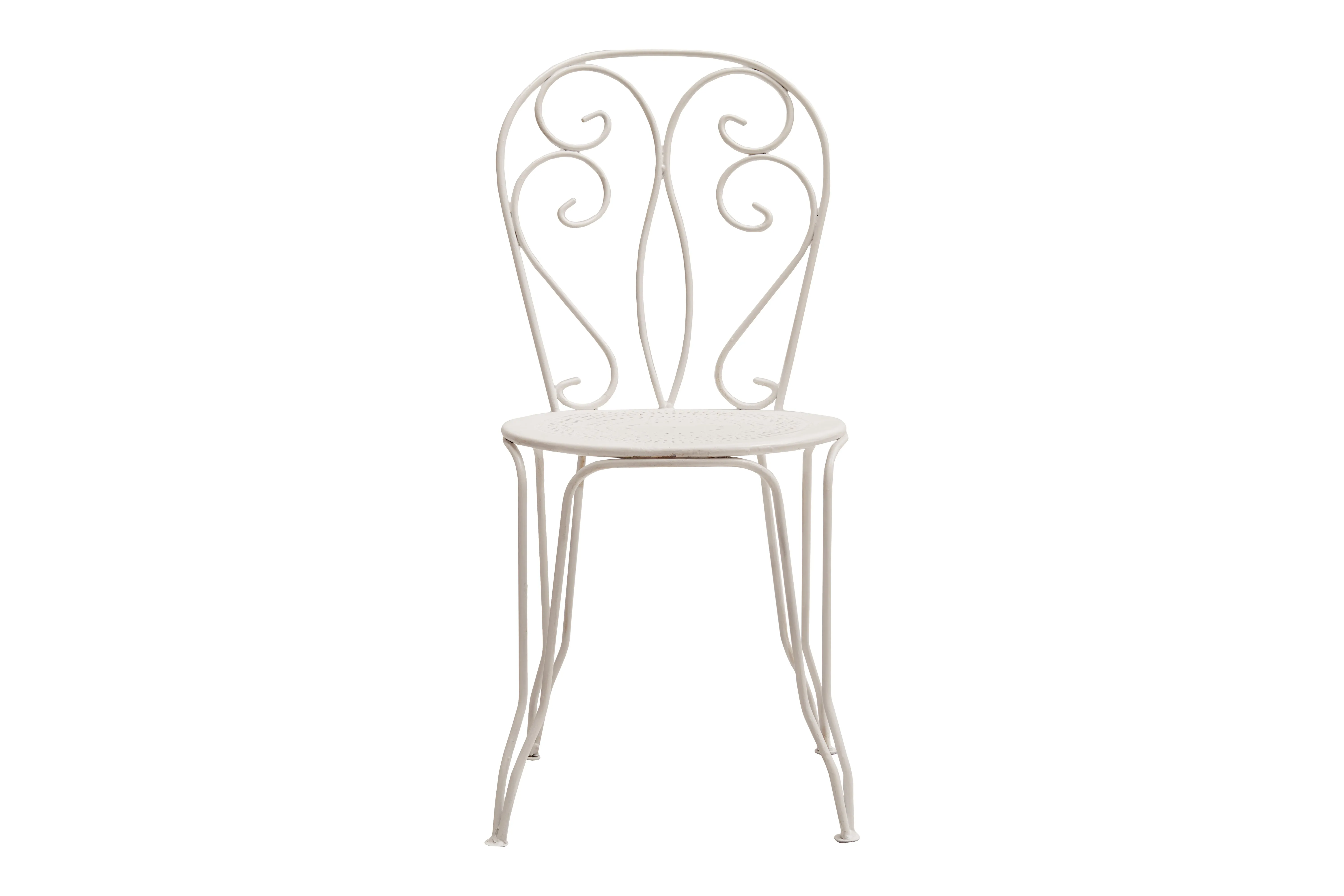 French garden table and chairs