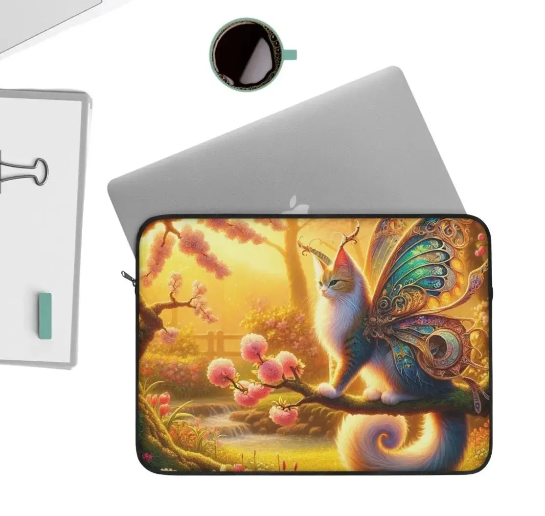 Golden Cat Fairy - Laptop Sleeve