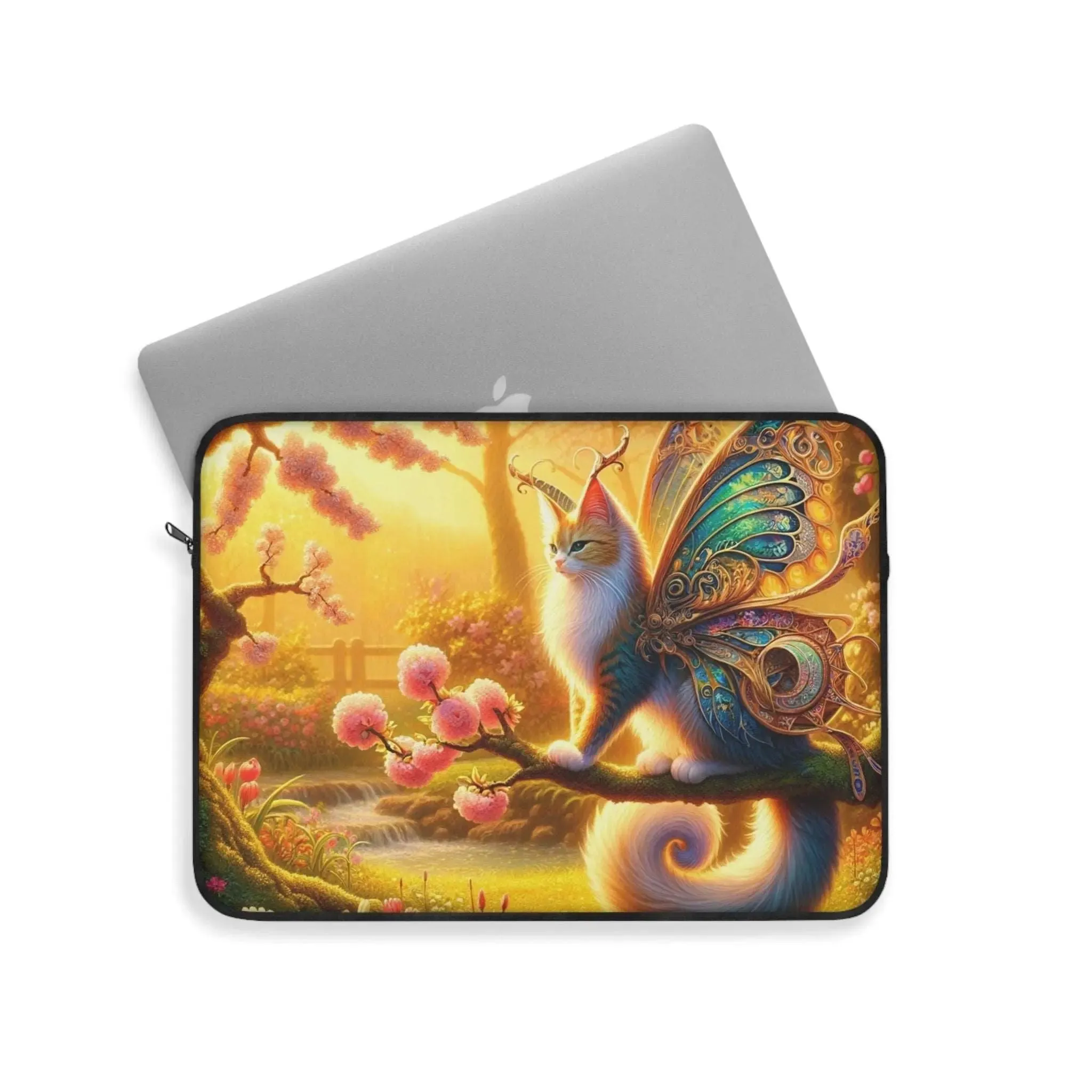 Golden Cat Fairy - Laptop Sleeve