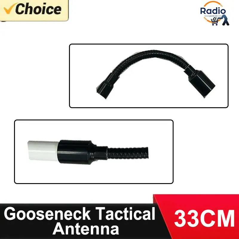 Gooseneck Tactical Foldable Antenna VHF UHF Dual Band For Baofeng Walkie Talkies UV-5R UV-82 UV-9R PLUS UV-XR WOUXUN Accessories