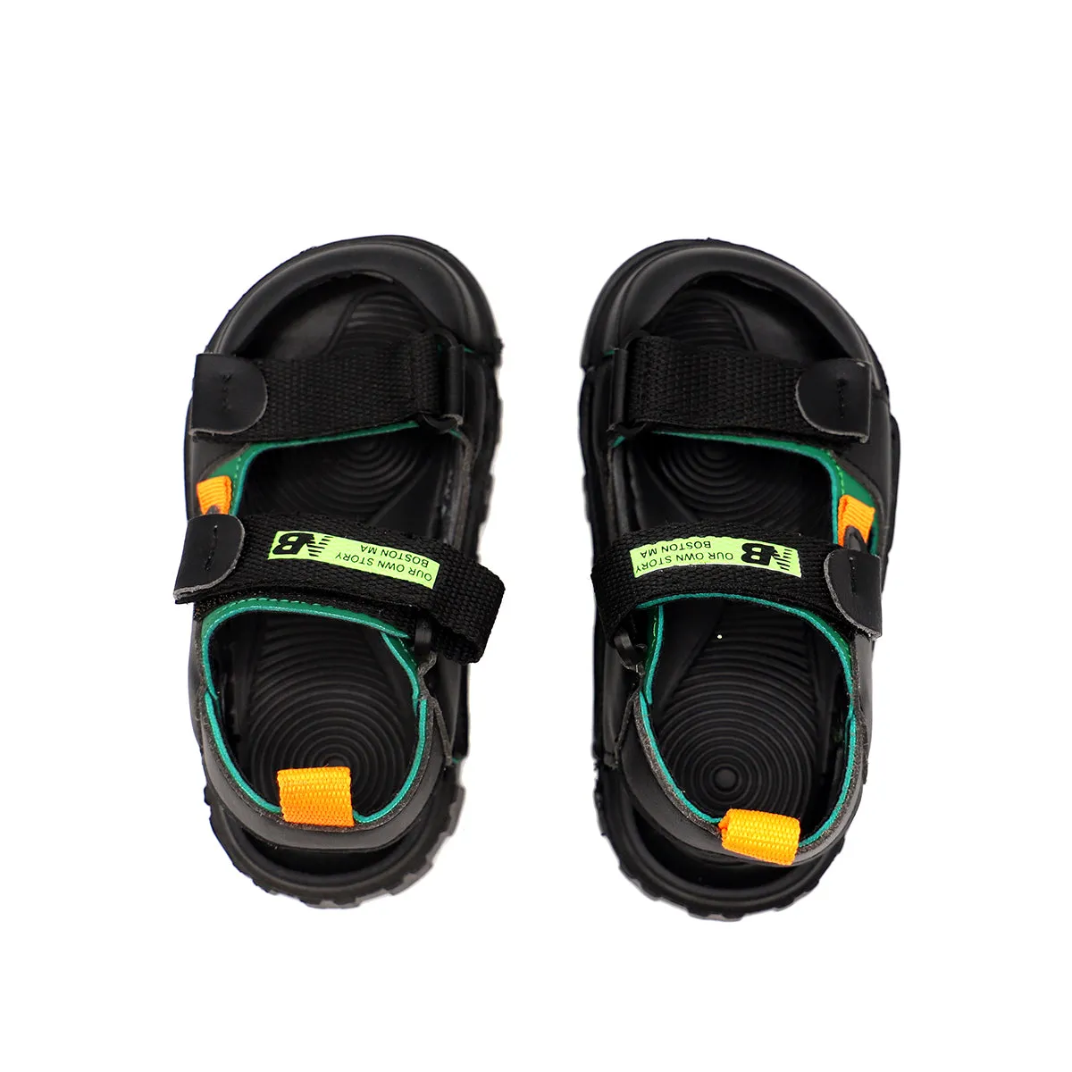 Green Casual Sandal B20004