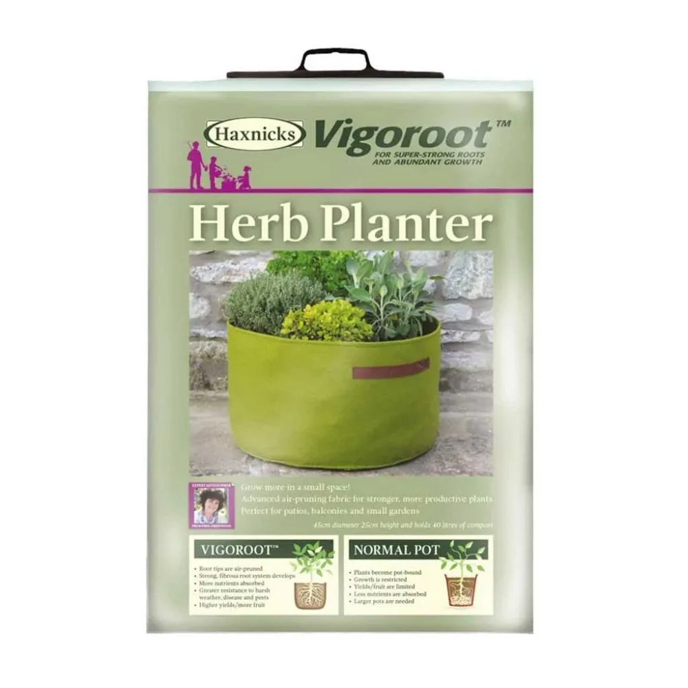 Haxnicks Vigoroot Herb Planter