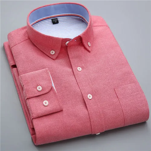 High Quality Solid Long Sleeve Shirt #710XX