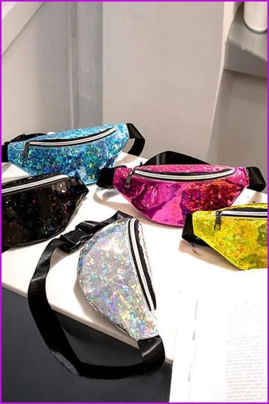 Hologram Fanny Pack Waist Bag F119