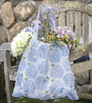 Hydrangea Blossoms Reusable Tote